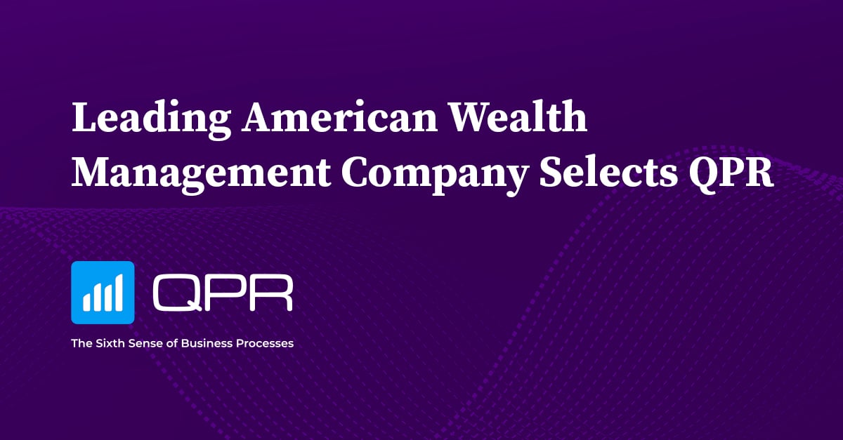 Leading American Wealth Management Company Selects QPR